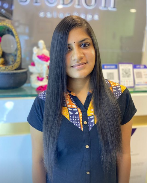 Achieve sleek perfection with our Hair Straightening services in Chennai. Our skilled stylists use advanced techniques to give you smooth, straight locks that radiate elegance