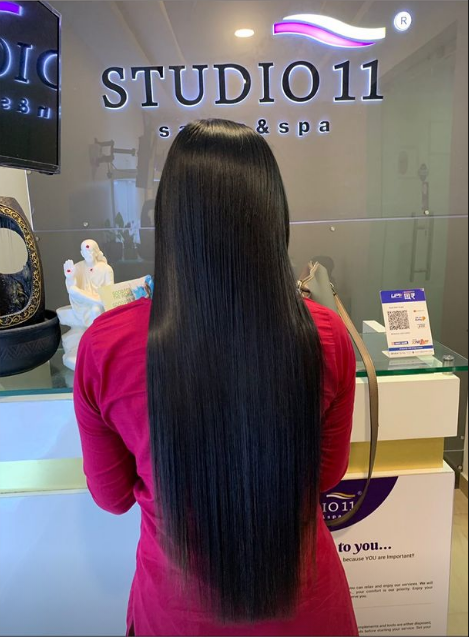 Achieve sleek perfection with our Hair Straightening services in Chennai. Our skilled stylists use advanced techniques to give you smooth, straight locks that radiate elegance